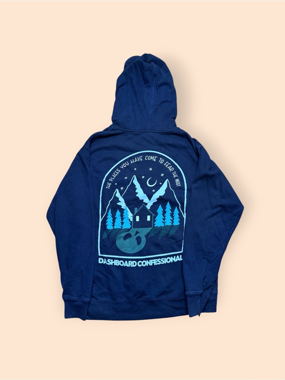 Dashboard Confessional Hoodie Medium Places You Have Come To Fear The Most